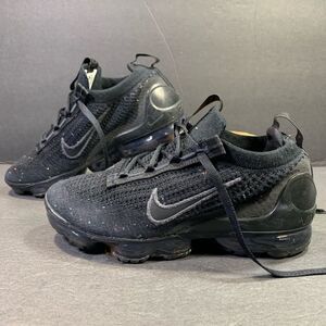Nike VaporMax 2021 Triple Black Sneakers Shoe Size 5.5 Women’s or Youth 4Y